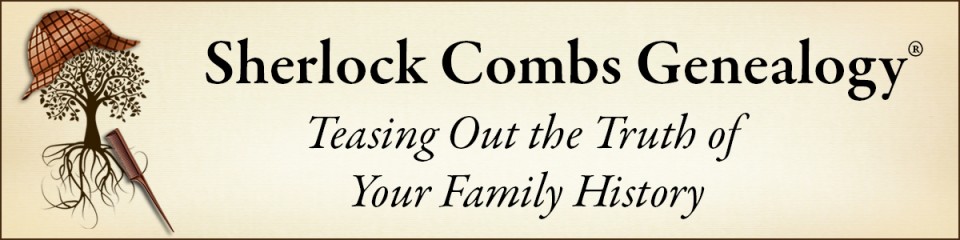 Sherlock Combs Genealogy Professional Services